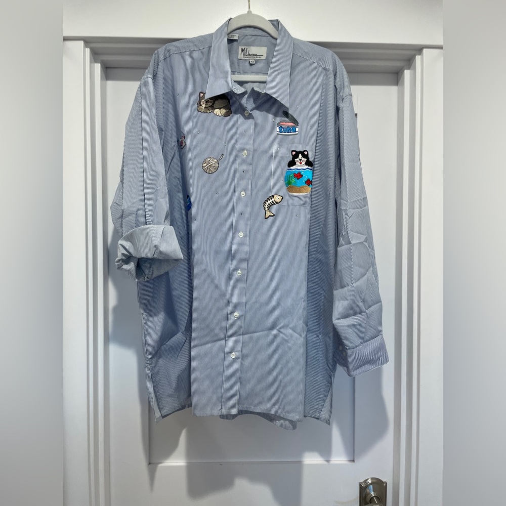 Cute Mille Designs women's shirts with embroidered designs size 3X